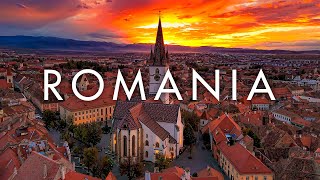 Romania 4K  A Cinematic Journey  Drone Video [upl. by Rednaskela]