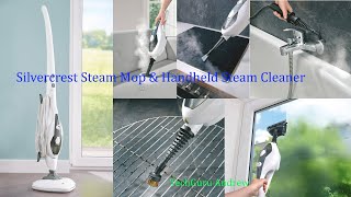 Silvercrest Steam Mop amp Handheld Steam Cleaner REVIEW [upl. by Valaree]