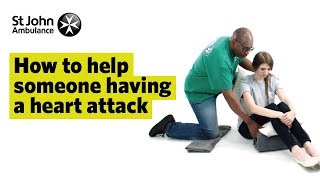 Heart Attack Symptoms amp How to Treat a Heart Attack  First Aid Training  St John Ambulance [upl. by Lalo139]