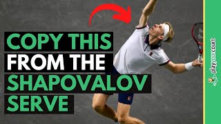 How To Serve Like Denis Shapovalov [upl. by Rema118]