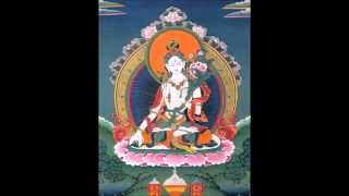 White Tara  Oṃ Tāre Tuttāre Ture Mama Ayuḥ Punya Jñānā Puṣtiṃ Kuru Svāhā [upl. by Adekahs]