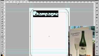 Создание этикетки в Photoshop 217 [upl. by Dion]