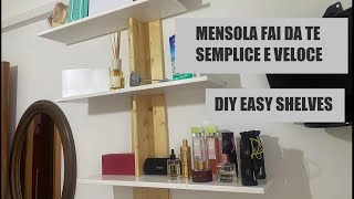 Mensole In Legno Fai Da Te  DIY Easy Shelves [upl. by Carrillo]