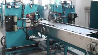 Fully automatic transformer radiator production line [upl. by Alilak]