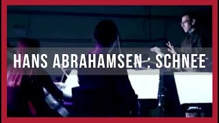 Crash Ensemble Perform  Hans Abrahamsen  Schnee Canon 2B excerpts [upl. by Perlman]