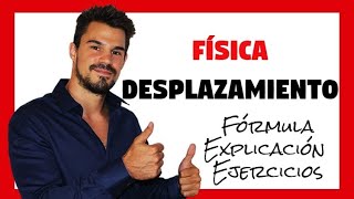 DESPLAZAMIENTO en FÍSICA✅ Ejemplos y Ejercicios resueltos 👉 MRU Oakademia [upl. by Korwin354]