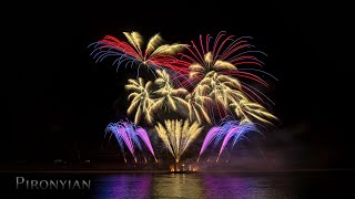 Rhein in Flammen  Oberwesel 2022 Fireworks Feuerwerk Feu dArtifice [upl. by Ahseital137]