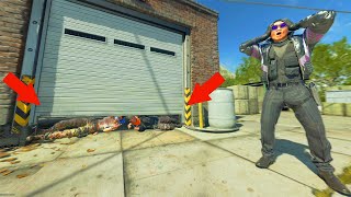 NEW SECRET ROOM HIDING SPOT IN THE GARAGE on BLACK OPS 6 [upl. by Yemrots155]