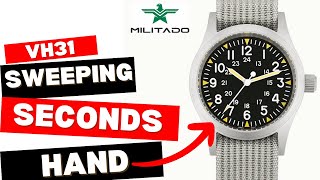 Militado ML05 review  Is this the best mechaquartz field watch on AliExpress for under 50 [upl. by Lowell802]