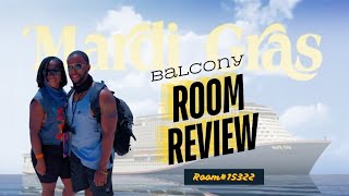 Carnival Mardi Gras balcony cabin review [upl. by Ashly]