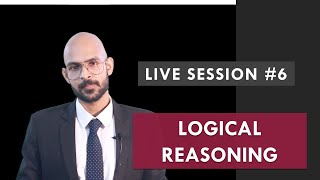 LSATIndia  Logical Reasoning Live Lecture 6 [upl. by Khalin]