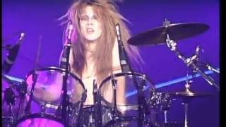 X JAPAN エックス・ジャパン X  Yoshiki Drum Solo [upl. by Harned]