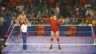 WWF Dynamite Kid vs Nikolai Volkoff [upl. by Warfeld]