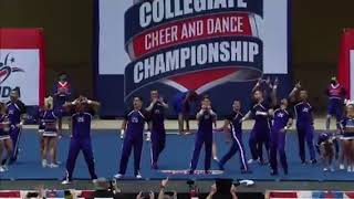 2021 Weber State Cheer team Grand National Champions performance [upl. by Ezitram971]