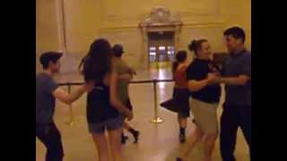 Contra Dance Flash Mob in Grand Central [upl. by Benny799]