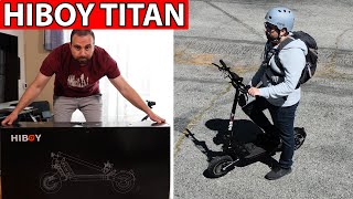 Hiboy TITAN Unboxing and First Impressions  Hiboy Electric Scooter [upl. by Johm123]