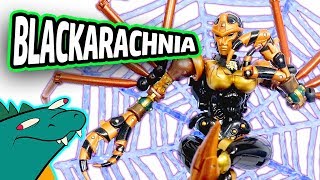 BLACKARACHNIA Transformers Masterpiece MP46 Beast Wars Review [upl. by Negrom655]