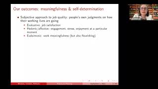 ISQOLS Webinar quotRobots meaning and selfdeterminationquot [upl. by Ettenahc138]