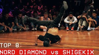 Nord Diamond vs Shigekix  TOP 8  IBE Undisputed 2018 [upl. by Terina]