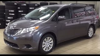 2017 Toyota Sienna LE AWD Review [upl. by Aimek]