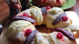 COMO HACER ROSCA DE REYES RECETA CASERA [upl. by Oriaj]