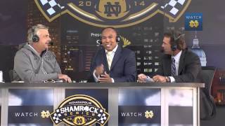 ShamrockSeries Hines Ward and Doug Flutie [upl. by William]