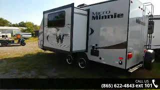 2018 Winnebago Micro Minnie 2108DS  Chilhowee RV Center [upl. by Ardnosal]