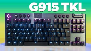 Logitech G915 TKL ⌨️ ¿La ha CAGADO Logitech o es una MARAVILLA REVIEW en Español 🇪🇸 [upl. by Wylen819]