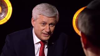 Stephen Harper defends Trumps approach on China trade [upl. by Saba539]