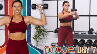 40 Minute Shredded Shoulder amp Triceps Workout  MOVE  Day 7 [upl. by Sueddaht801]