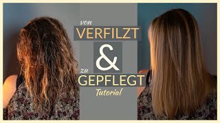 In 10 Minuten 🤩 Gepflegte amp Glänzende Haare föhnen  mit Rundbürste selber stylen [upl. by Georgine962]