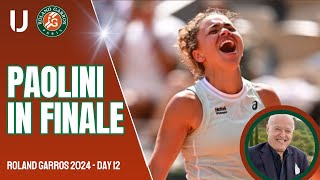 Roland Garros Scanagatta quotPaolini in finale altra giornata storica del tennis italianoquot [upl. by Annavoeg]