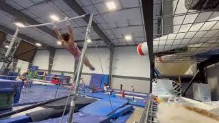 Working jaeger release on uneven bars [upl. by Aneev]