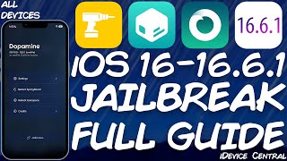 How To JAILBREAK iOS 16  1661 ALL DEVICES Using Dopamine 20 Jailbreak Stepbystep Guide [upl. by Ford143]