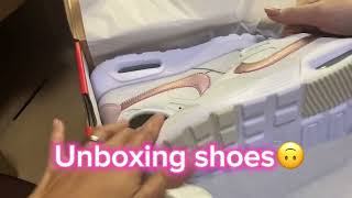 UNBOXING SHOES🙃 [upl. by Natanhoj564]