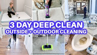 NEW 3 DAY SATISFYING DEEP CLEAN WITH ME  SPEED CLEANING MOTIVATION  DEEP CLEANING CLEANING HOUSE [upl. by Nimrahc450]