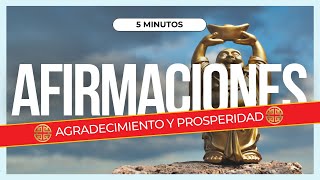 Atraiga Abundancia y Riqueza con 5 Minutos de Gratitud Diaria [upl. by Ailemak995]