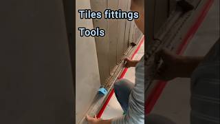 Tiles fittings tools 2024 diy tileideas tiles construction shortvideos shors short foryou [upl. by Trinatte669]