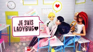 Histoires de poupées l Miraculous ladybug l Marinette révèle son identité à Adrien l Episode 3 [upl. by Matusow46]