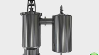 Animation of MVR Falling Film Evaporator [upl. by Krantz]