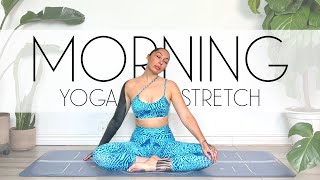 10 Min Beginner Friendly Morning Yoga Stretch  FEEL AMAZING [upl. by Assyle]