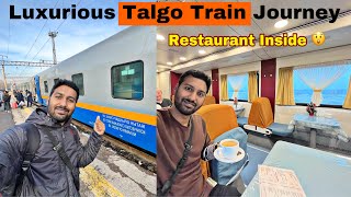 Luxurious High Speed TALGO train Journey •Restaurant Inside• 😲 [upl. by Festatus]