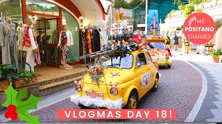 A NOISY CHRISTMASSY DAY IN POSITANO WITH MANY CAKES Vlogmas EP 18 [upl. by Nutter24]