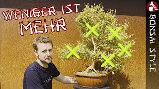 Ein eleganter BuchsBaum  086 Bonsai Style [upl. by Epillihp]