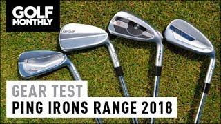 Ping i210 v i500 v G400 v G700 I Gear Test I Golf Monthly [upl. by Arza]