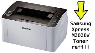 Samsung Xpress M2020W Toner Refill [upl. by Halimak]