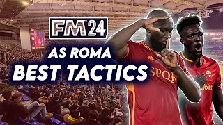 FM24 AS ROMA Amazing Tactic amp Transfer Guide [upl. by Warfold596]