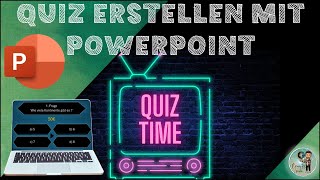 QUIZ selbst ERSTELLEN mit POWERPOINT [upl. by Bernarr]