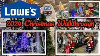 Lowess NEW Christmas Decor 2024 Store Walkthrough Awesome Decorations [upl. by Alleahcim]