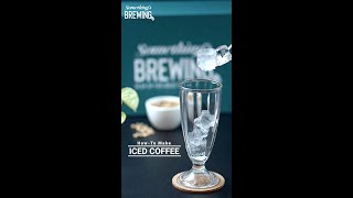 How To Make Iced Coffee  Recipe  Somethingsbrewingin [upl. by Nosiaj292]